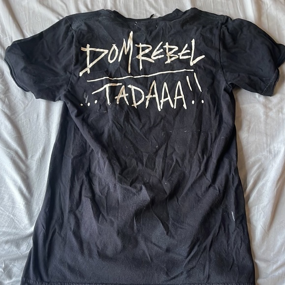 Dom Rebel Super Skinny Designer Tshirt Size Small - Picture 2 of 3
